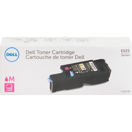 Dell Dell Original Standard Yield Laser Toner Cartridge - Magenta - 1 / Pack - 1400 Pages 593BBJV
